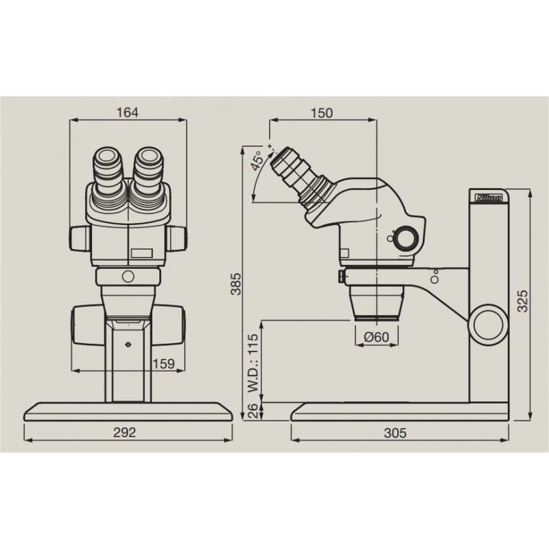 Stéréomicroscope Nikon SMZ745 binoculaire