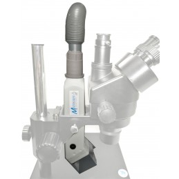 Extracteur de fumées de soudure pour stéréomicroscope