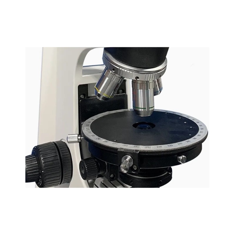Microscope LABO-POL polarisant trinoculaire LED 5W