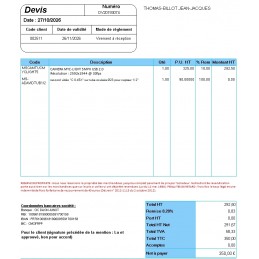 Pour Mr THOMAS-BILLOT,...